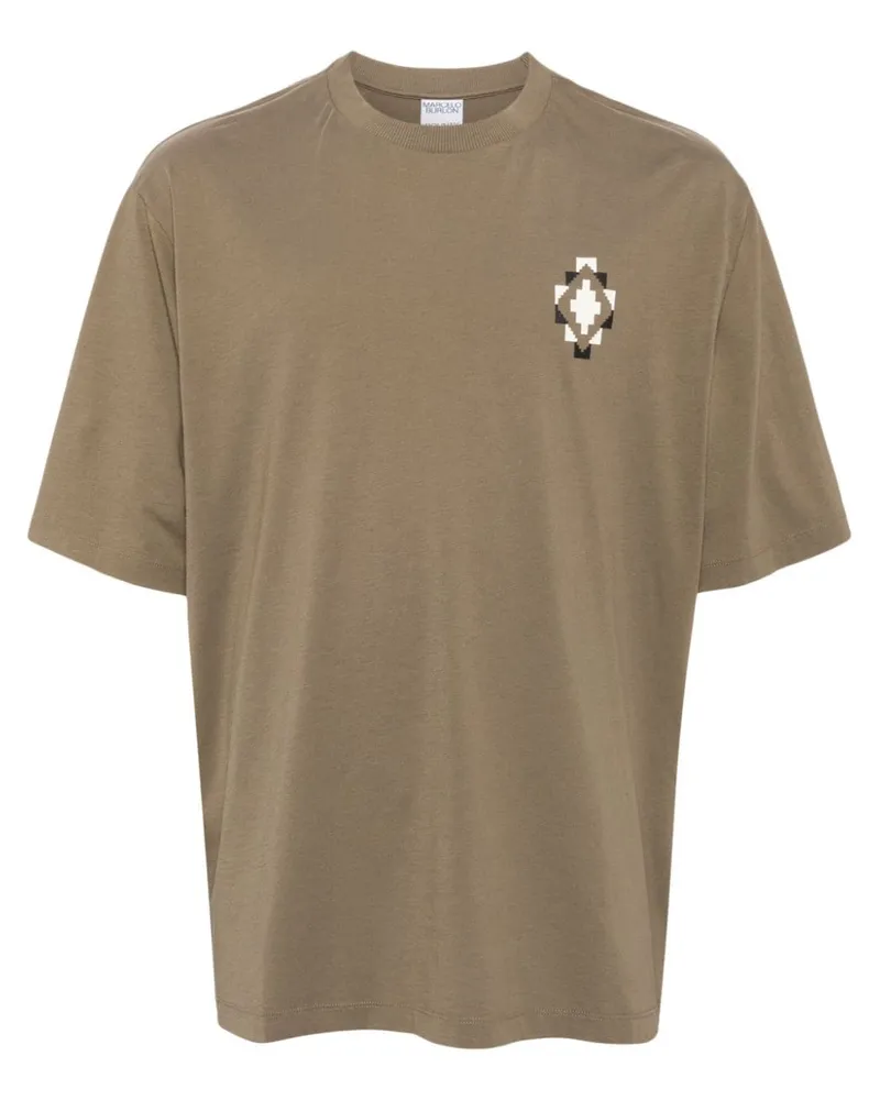 Marcelo Burlon | County of Milan T-Shirt mit grafischem Print - Nude Nude