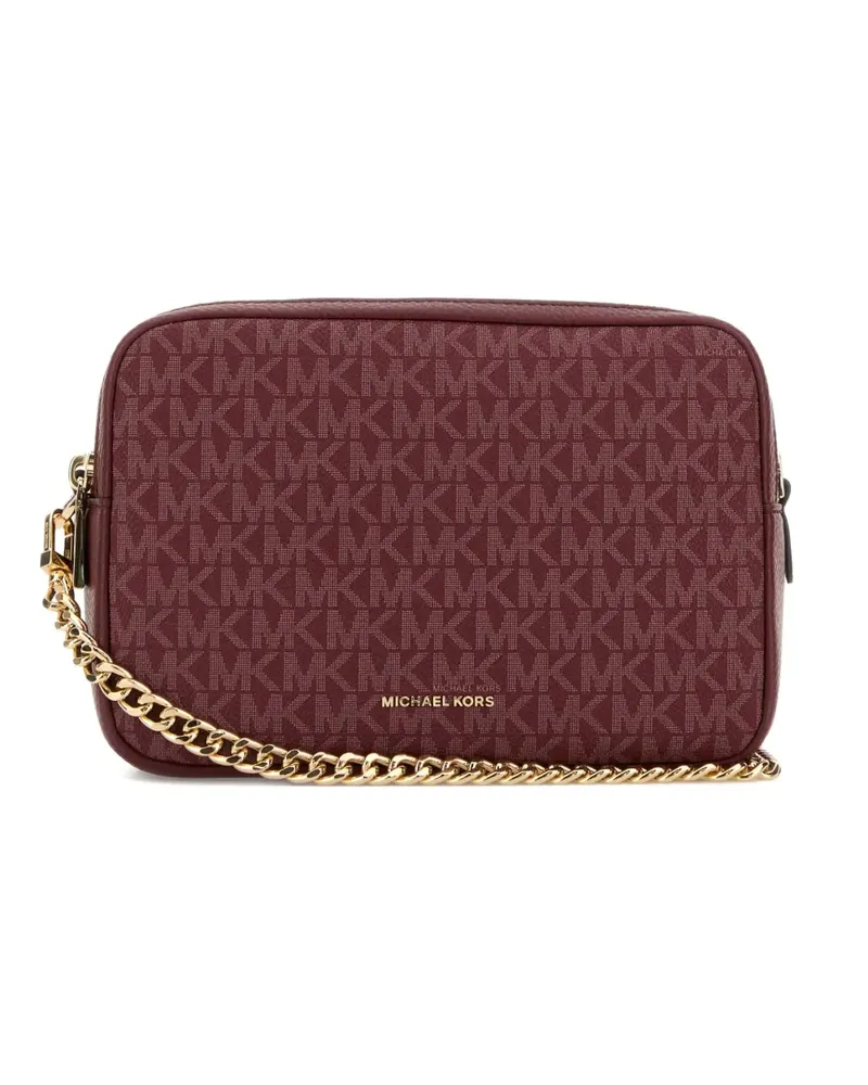 Michael Kors Umhängetasche mit Monogramm-Print - Rot Rot