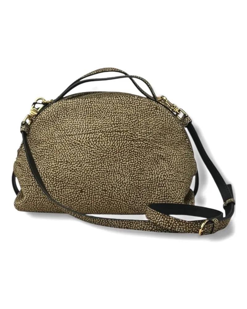 Borbonese Kleiner Shopper aus Wildleder - Braun Braun
