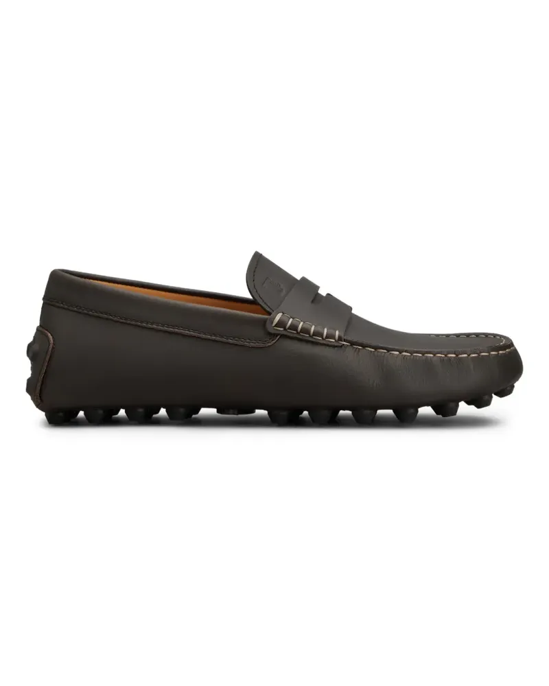 TOD'S Gommino Bubble Loafer aus Leder - Braun Braun
