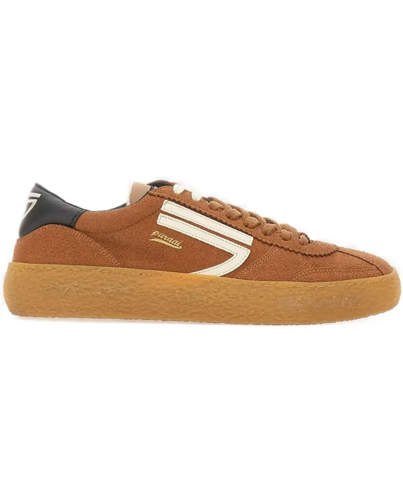 Puraai Sneakers mit Schnürung - Braun Braun