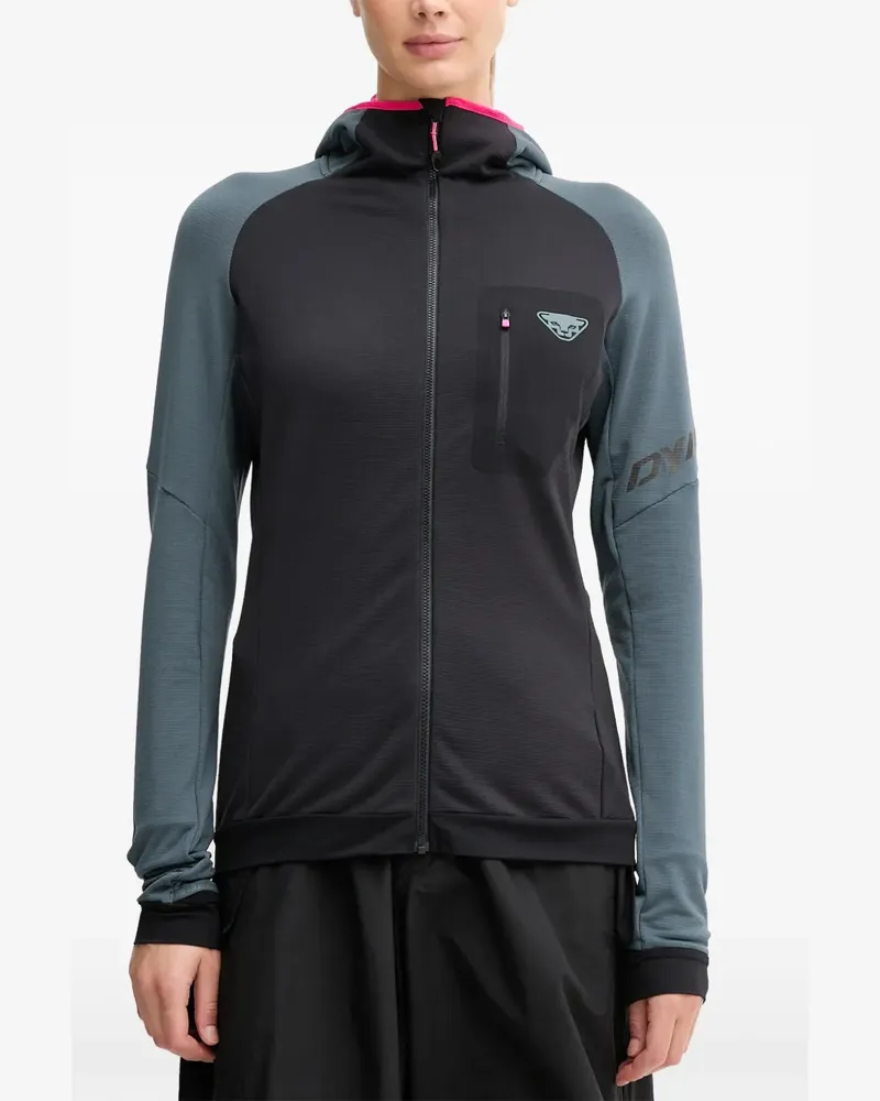 Dynafit Radical Polartec® zip pocket hoodie top - Schwarz Schwarz