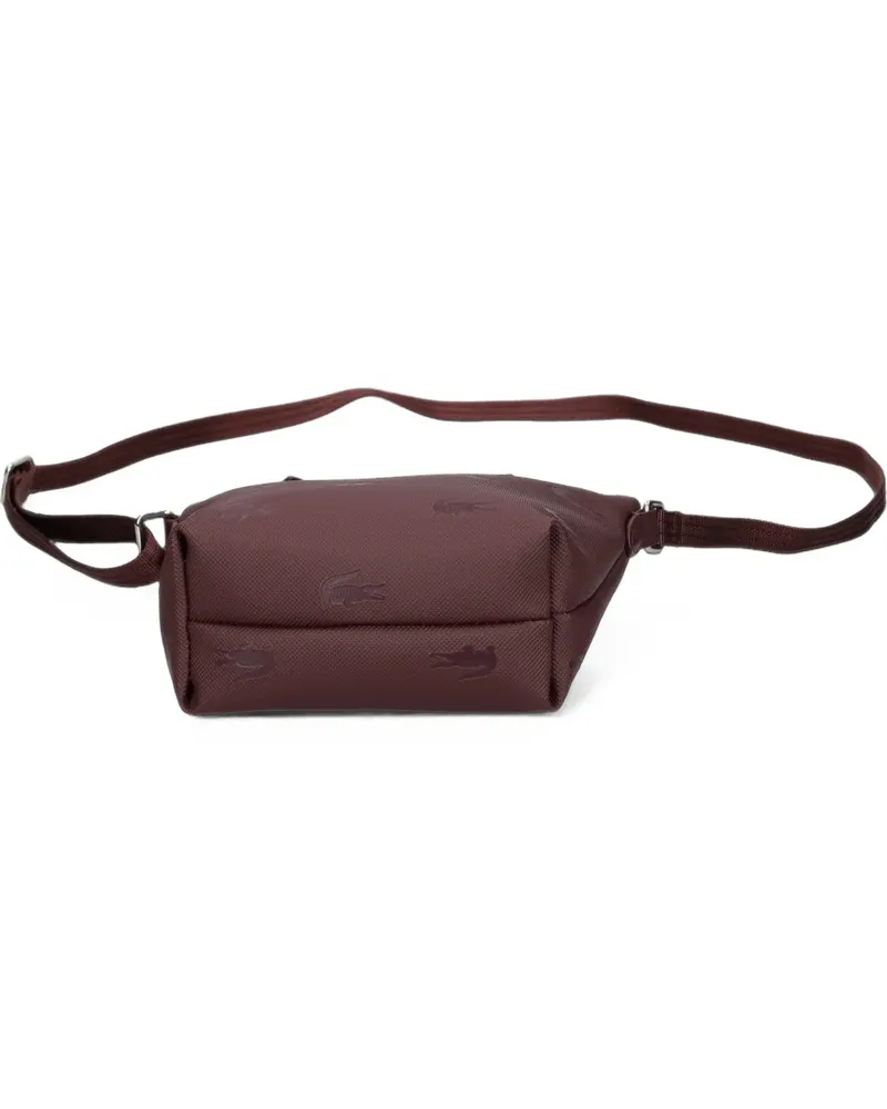 Lacoste mini zipped tote - Rot Rot
