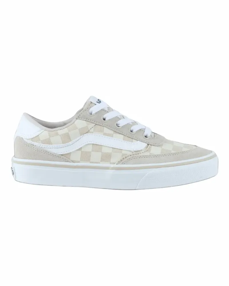 Vans Karierte Brooklyn LS Low Sneakers - Nude Nude