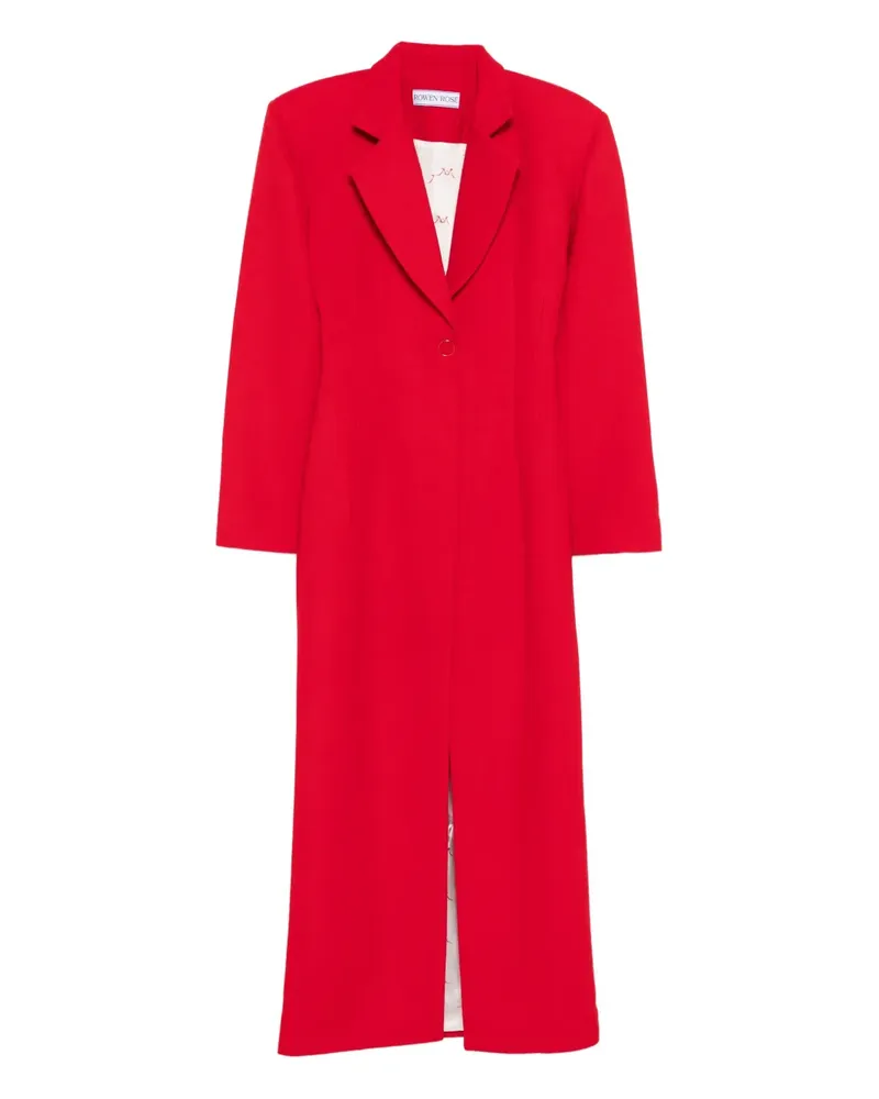 Rowen Rose Smoking-Maxikleid - Rot Rot