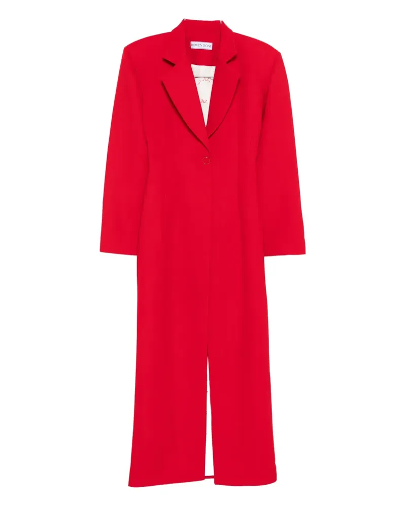 Rowen Rose Smoking-Maxikleid - Rot Rot