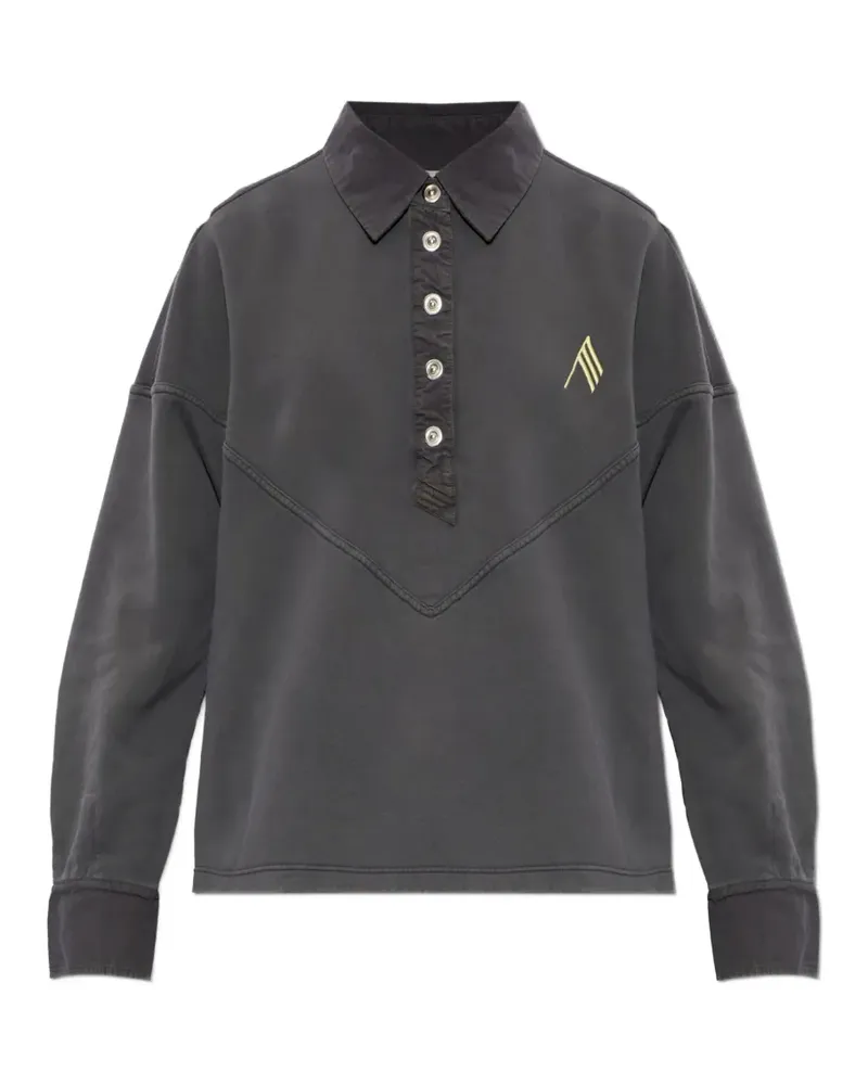ATTICO grey sweatshirt - Grau Grau