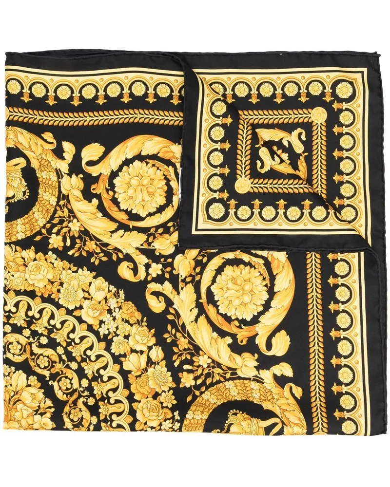 Versace Barocco silk scarf - Gelb Gelb