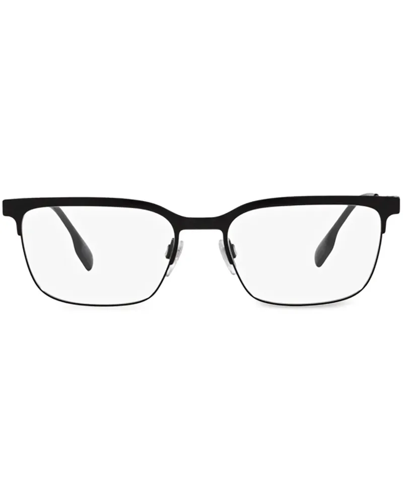 Burberry Brille mit eckigem Gestell - Schwarz Schwarz
