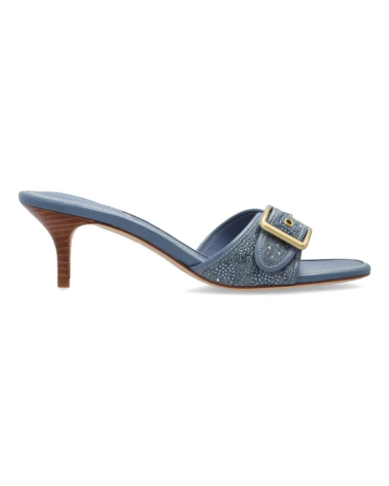 Coach Margot buckle-detail heeled sandals - Blau Blau