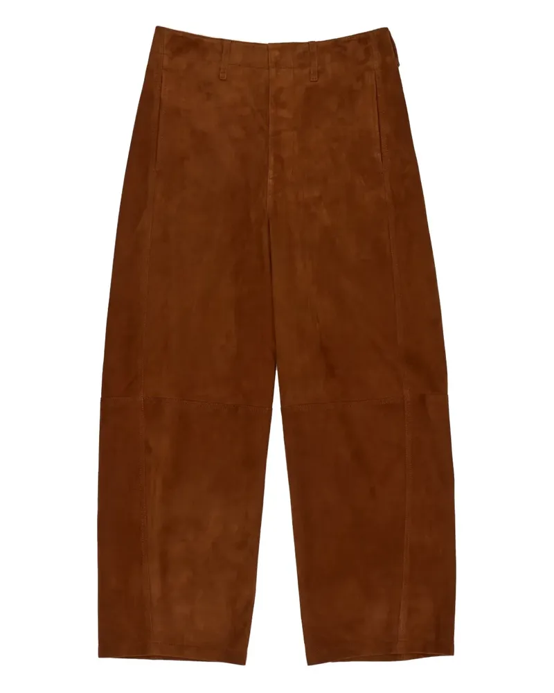 BIMBA Y LOLA Hose aus Wildleder - Braun Braun