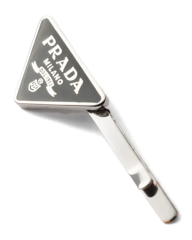 Prada metal hair clips - Silber Silber