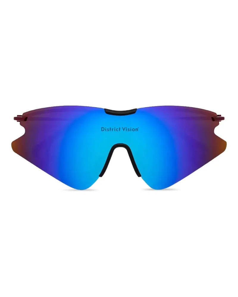 District Vision Kohei Aero Blade Ti Sonnenbrille - Braun Braun