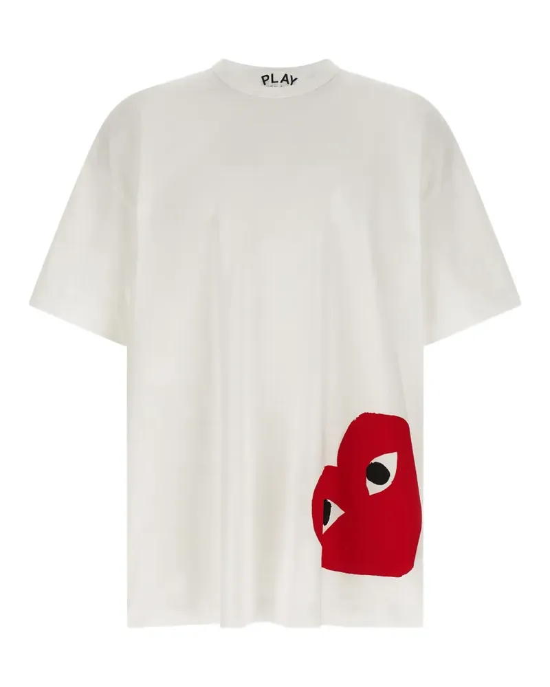Comme des Garçons front print T-shirt - Weiß Weiß