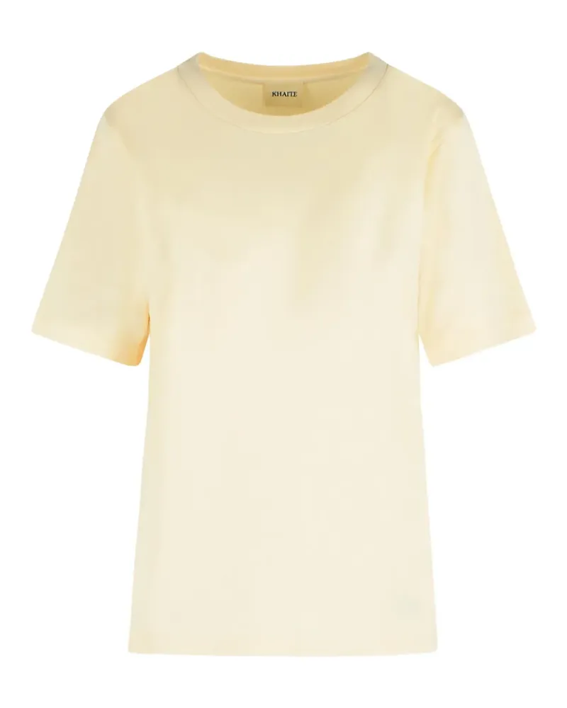 KHAITE Allen T-Shirt aus Seide - Nude Nude
