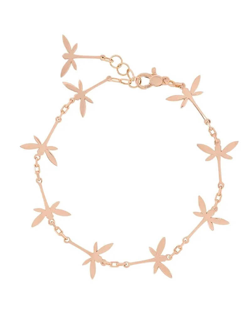 ANAPSARA 18kt Rotgoldarmband mit Libellenmotiv - Metallic Metallic