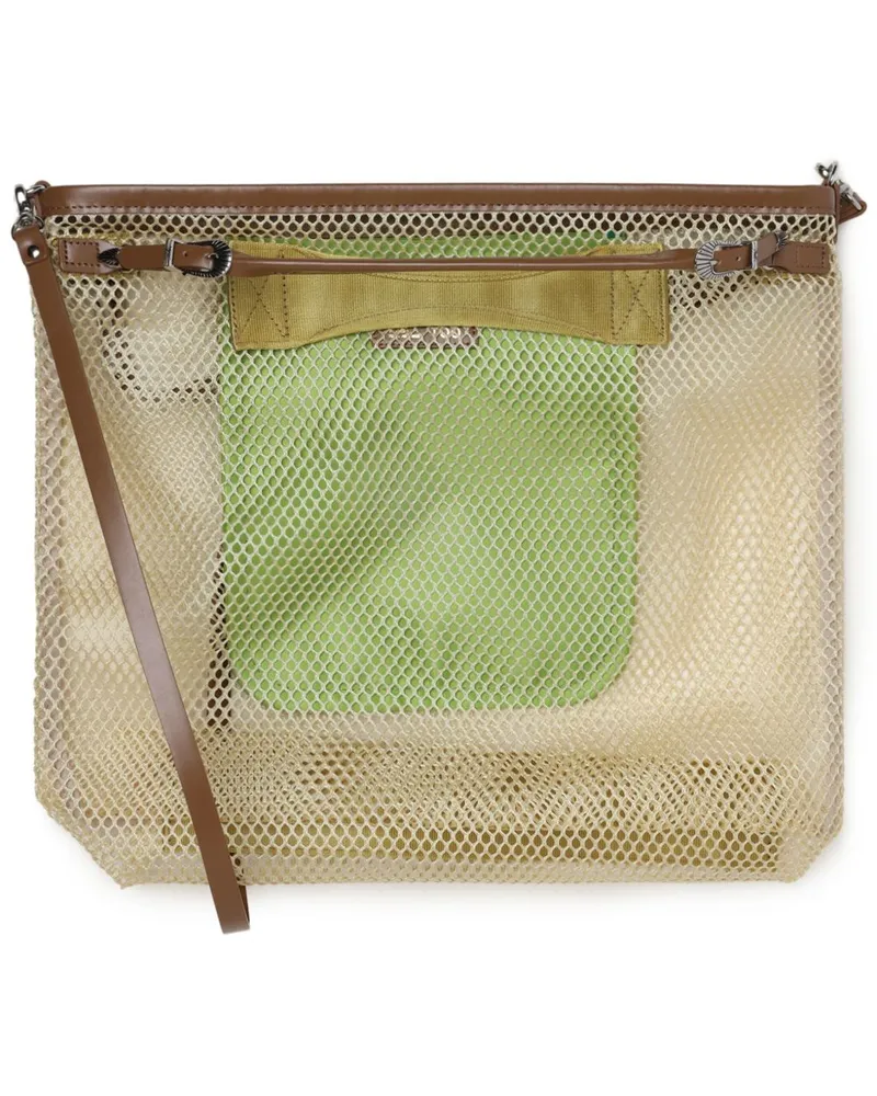 Toga Schultertasche in Netzoptik - Nude Nude