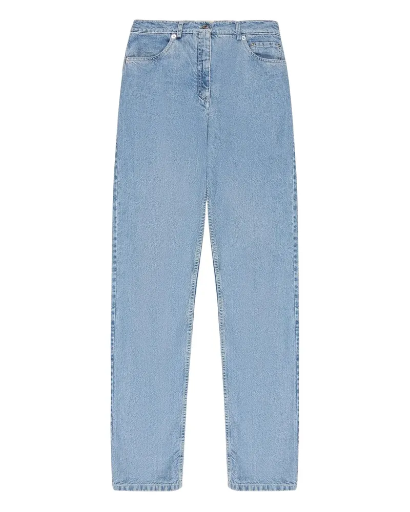 Bally Jeans mit Logo-Patch - Blau Blau