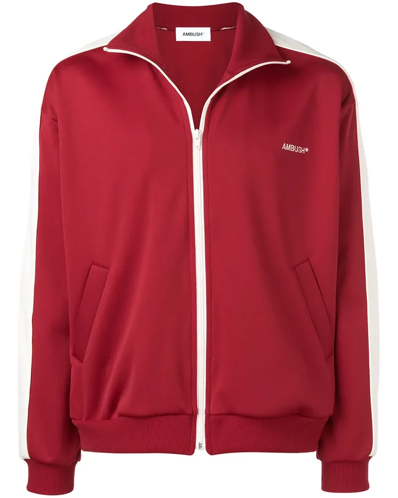 AMBUSH Trainingsjacke mit Streifen - Rot Rot