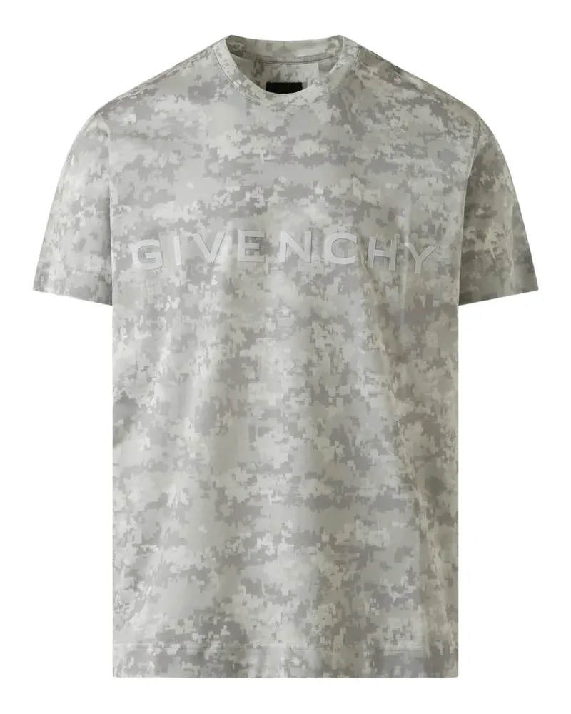 Givenchy T-Shirt mit Camouflage-Print - Grau Grau