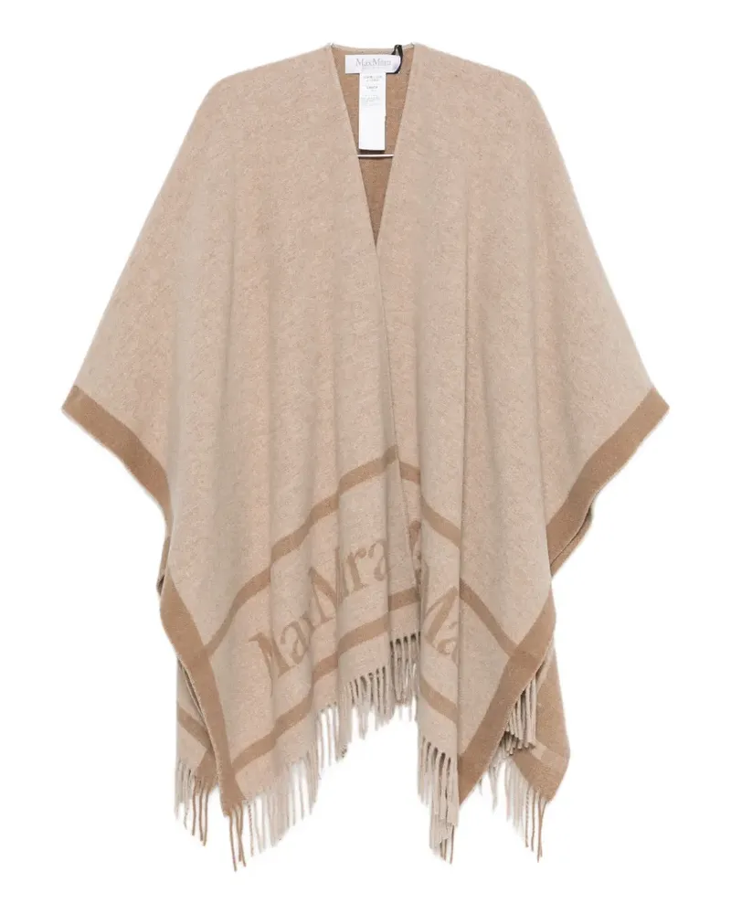 Max Mara Hilde cape - Braun Braun