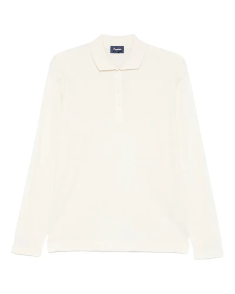Drumohr  long-sleeve polo shirt - Nude Nude