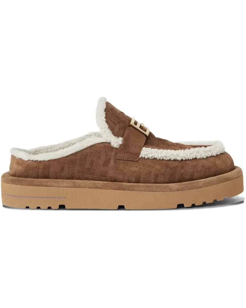 Fendi Apres Chic Mules - Braun Braun