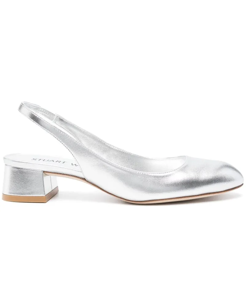 Stuart Weitzman Vivienne Pumps 35mm - Silber Silber