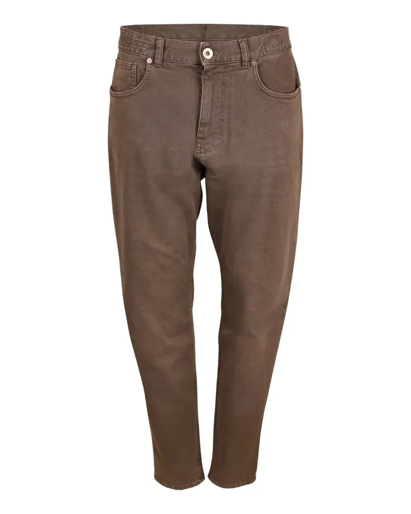 Eleventy Five-Pocket-Jeans - Braun Braun