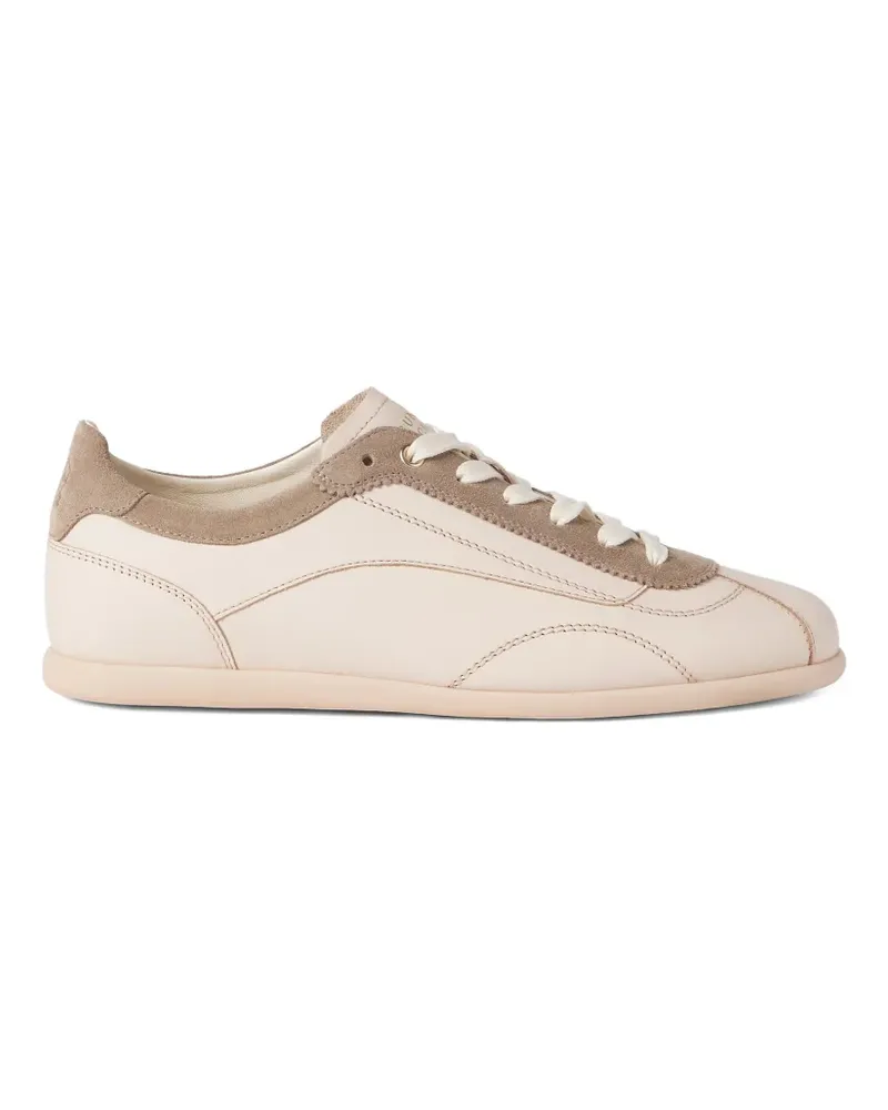 Brunello Cucinelli panelled sneakers - Nude Nude