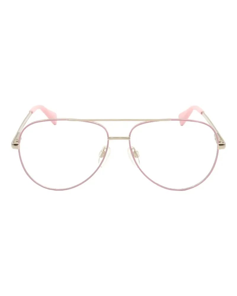 Moschino Klassische Pilotenbrille - Rosa Rosa