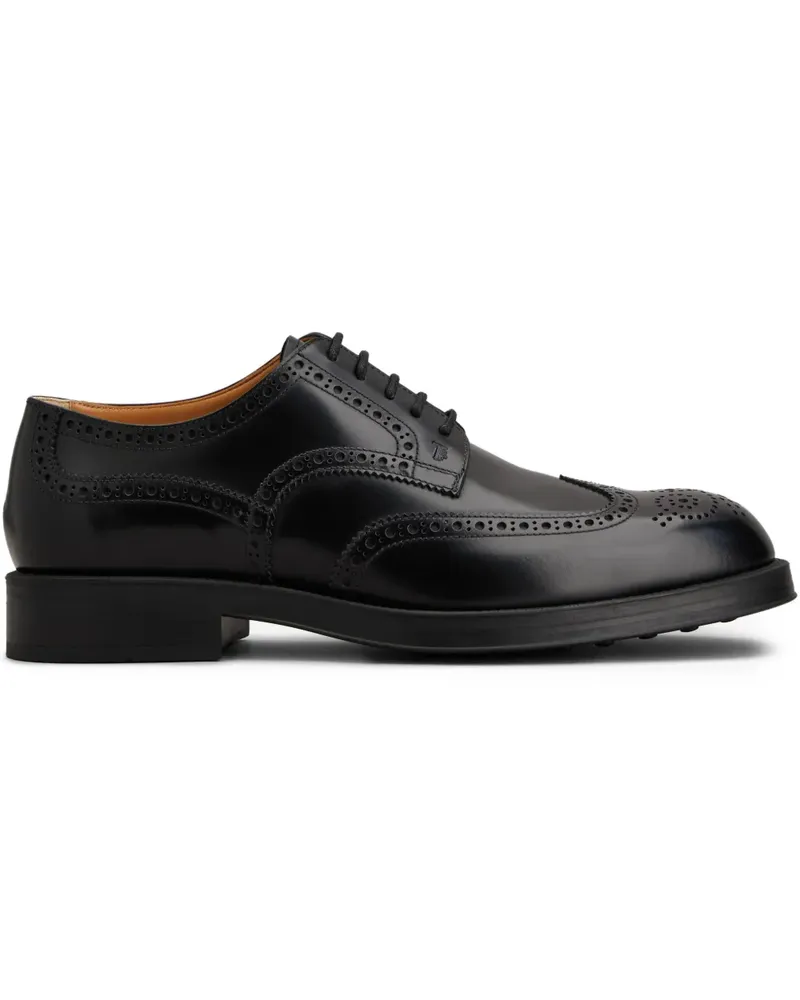 TOD'S Klassische Derby-Schuhe - B999 - BLACK B999