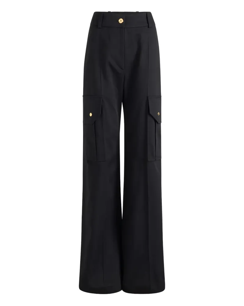 Patou Cargohose aus Gabardine - Schwarz Schwarz