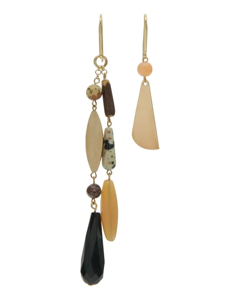 Isabel Marant Asymmetrische Mahi Ohrringe - Gold Gold