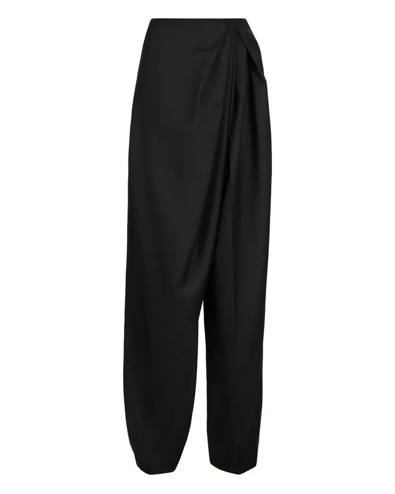 Nina Ricci Drapierte Hose - Schwarz Schwarz