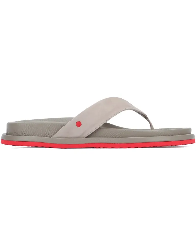 Kiton Sandalen mit Zehensteg - Nude Nude