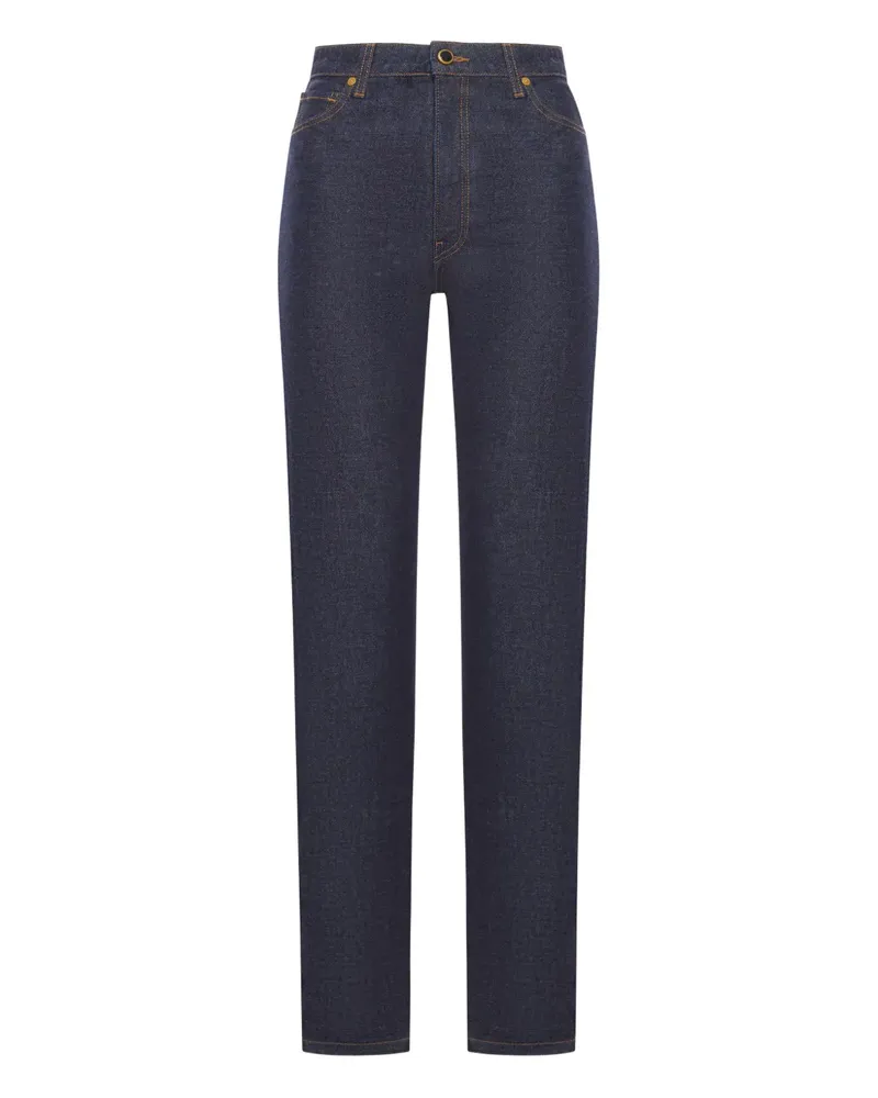 KHAITE Benson cotton jeans - Blau Blau