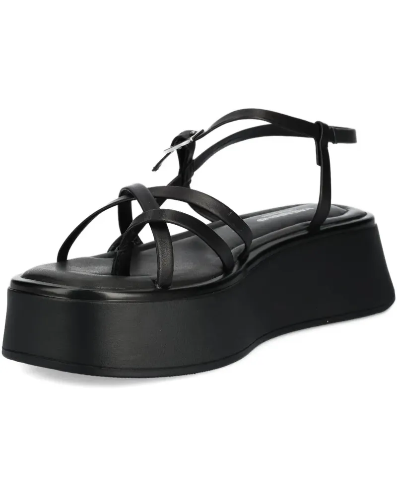 Vagabond Sandalen mit Plateau - Schwarz Schwarz