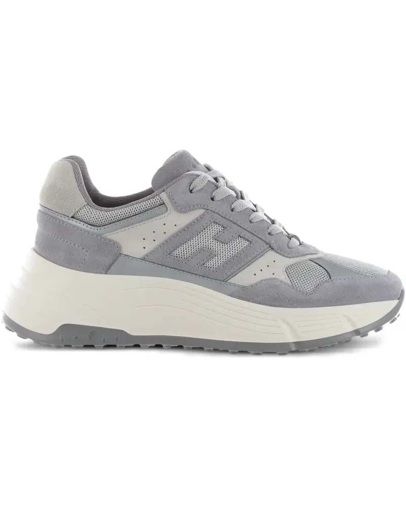 Hogan Sneakers aus Leder - Grau Grau