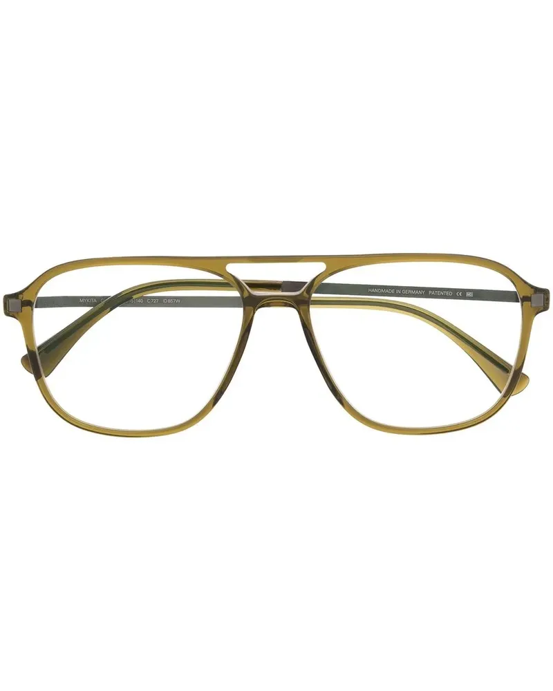 Mykita Gylfi Pilotenbrille - Grau Grau
