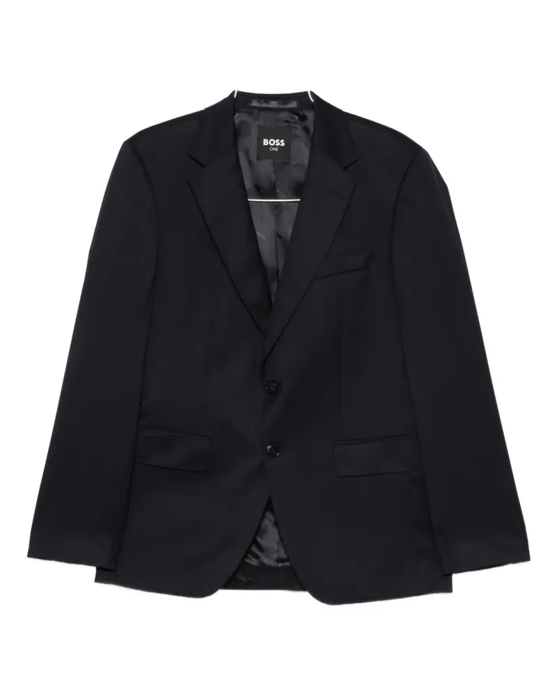 HUGO BOSS single-breasted blazer - Blau Blau