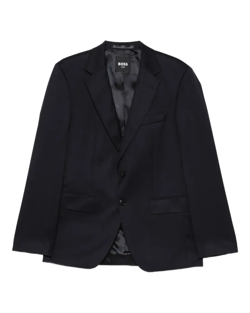 HUGO BOSS Einreihiges Sakko - Blau Blau