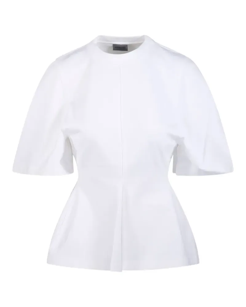 Balenciaga peplum T-shirt - Weiß Weiß