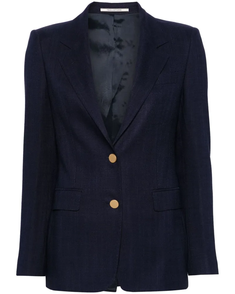 Tagliatore Einreihiger Parigi Blazer - Blau Blau