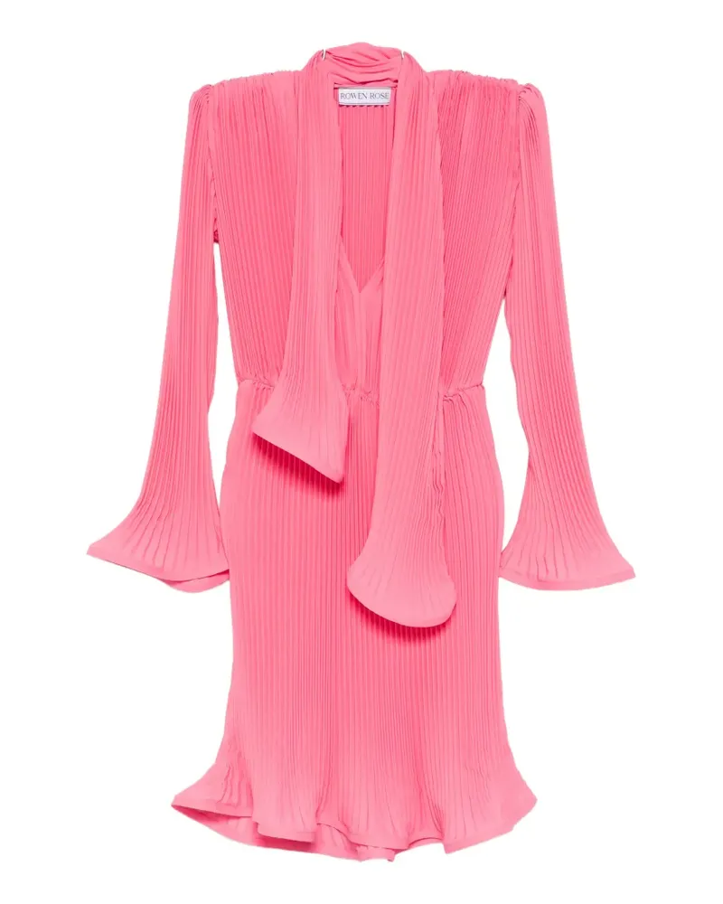 Rowen Rose pleated scarf midi dress - Rosa Rosa