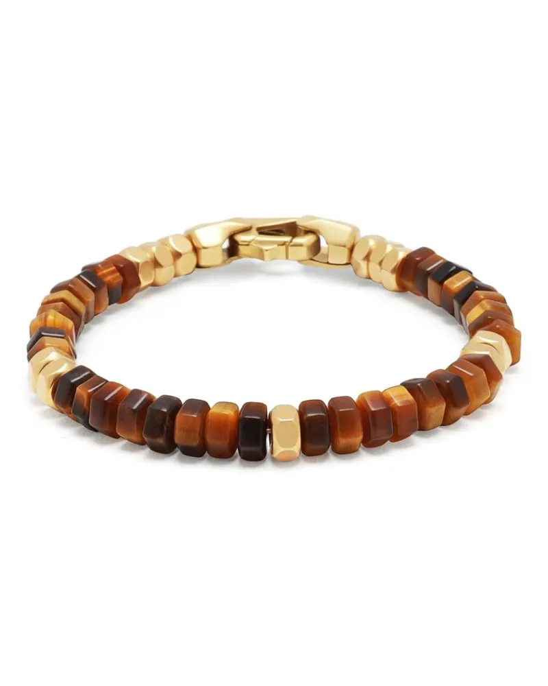 Nialaya Tigeraugen-Armband - Braun Braun