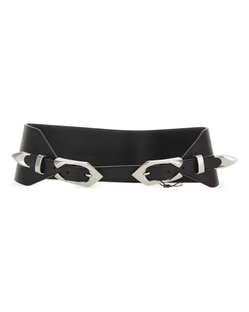 IRO Double Cuff Ledergürtel - Schwarz Schwarz