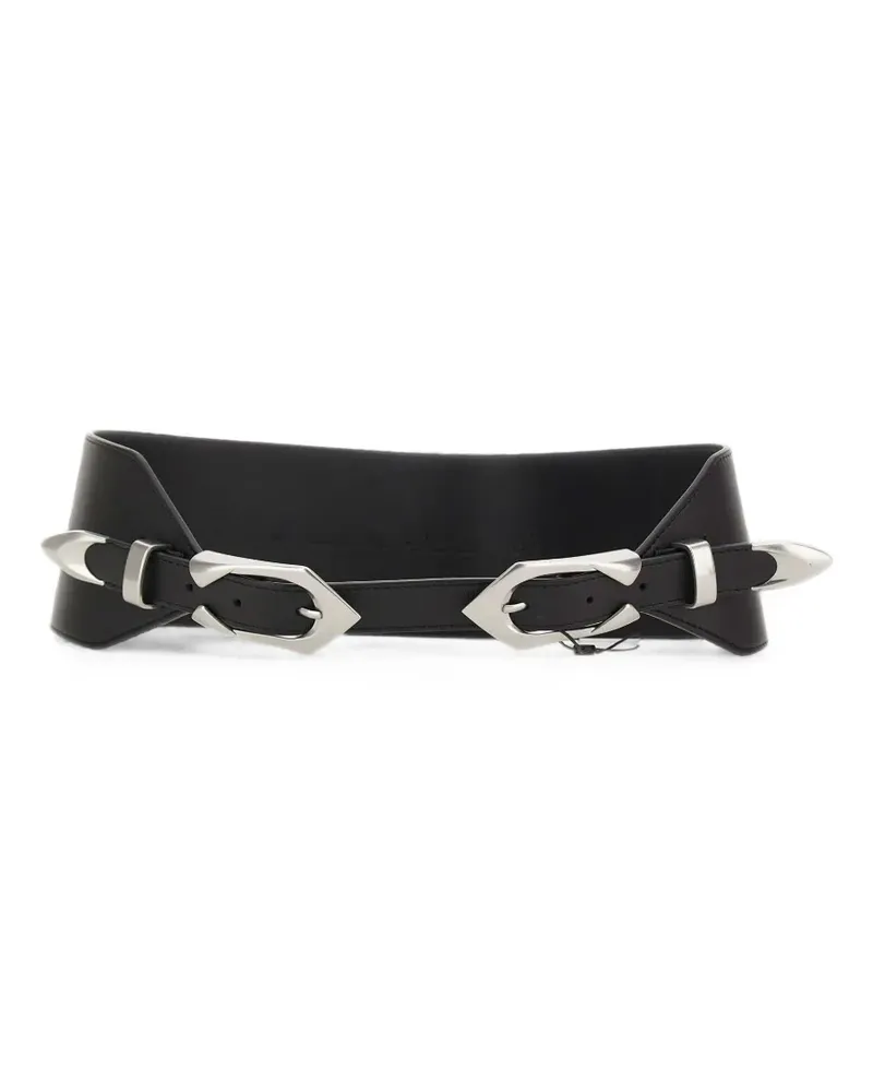 IRO Double Cuff leather belt - Schwarz Schwarz