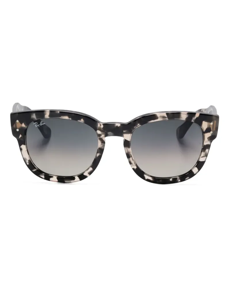 Ray Ban Mega Hawkeye Sonnenbrille - Schwarz Schwarz