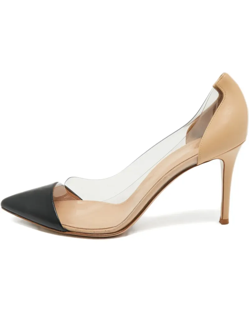 Gianvito Rossi Pumps mit Einsätzen - Nude Nude